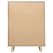 Coaster Furniture Kailani Beige Oak 5 Drawer Chest