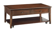 Acme Furniture Malachi Walnut 3pc Coffee Table Set