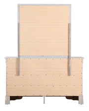 Glory Furniture Lorana Silver Champagne Dresser and Mirror