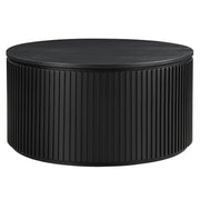 Steve Silver Colvin Black 36 Inch Round Coffee Table