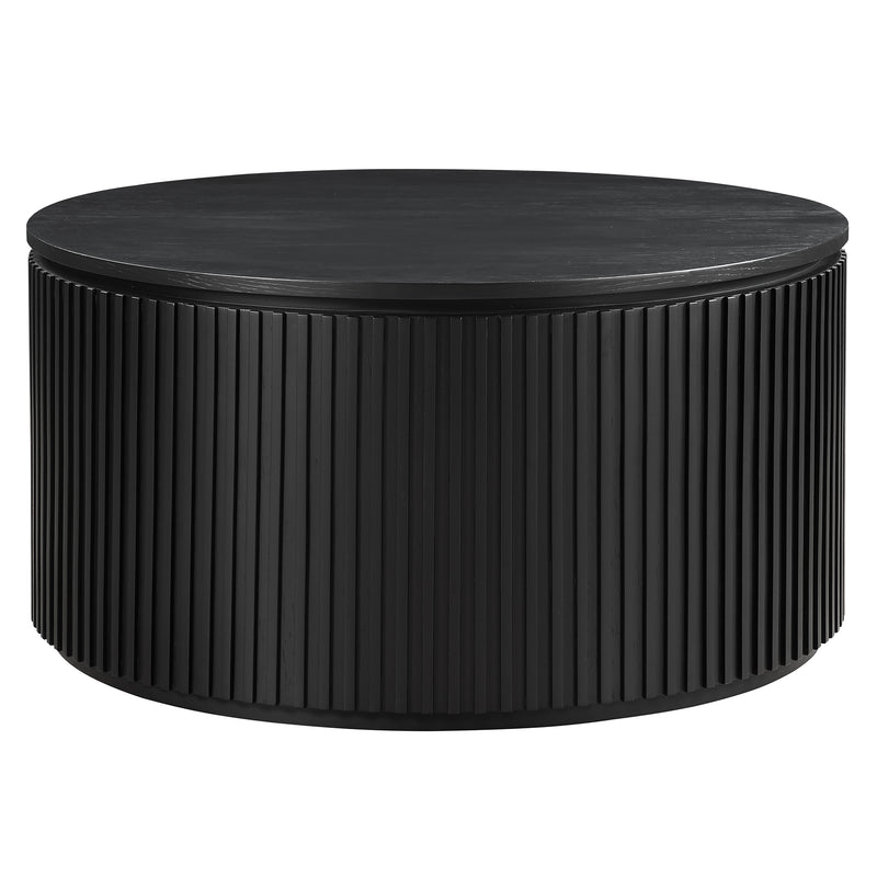 Steve Silver Colvin Black 36 Inch Round Coffee Table