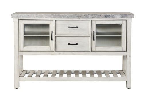 Steve Silver Canova Antique White Server