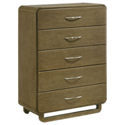 Coaster Furniture Amsbury Nutmeg Brown 5 Drawer Chest