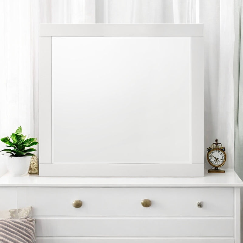 Acme Furniture Chelsie White Mirror