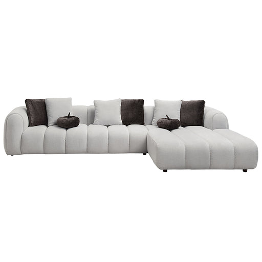 Acme Furniture Manilla Ivory White Sectional