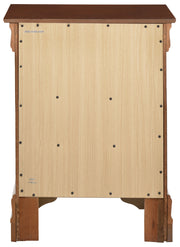 Glory Furniture Louis Phillipe Beige Drawers Nightstand