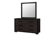 Global Furniture Amelia Black Grey Mirror