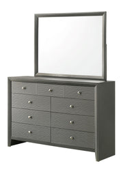 Crown Mark Denker Gun Metal Mirror