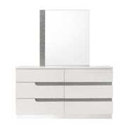 New Classic Furniture Paradox White Dresser