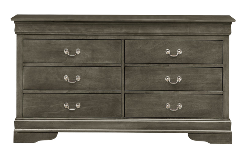 Glory Furniture Louis Phillipe Oak Dresser