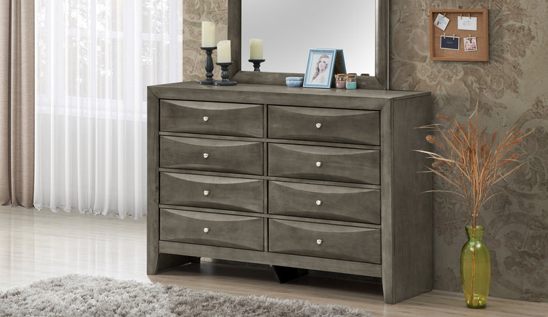 Glory Furniture Marilla Silver Champagne Dresser