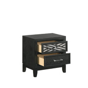 New Classic Furniture Obsidian Black Nightstand