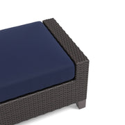 2 New Classic Furniture Skye Gray Outdoor Ottomans