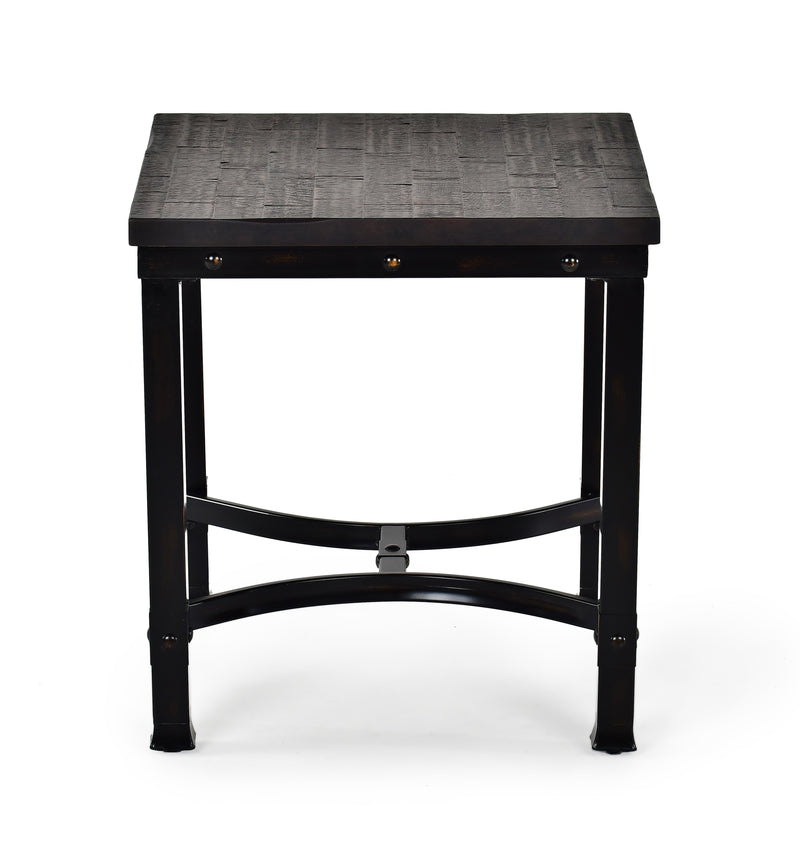 Steve Silver Ambrose Rustic Honey Square End Table