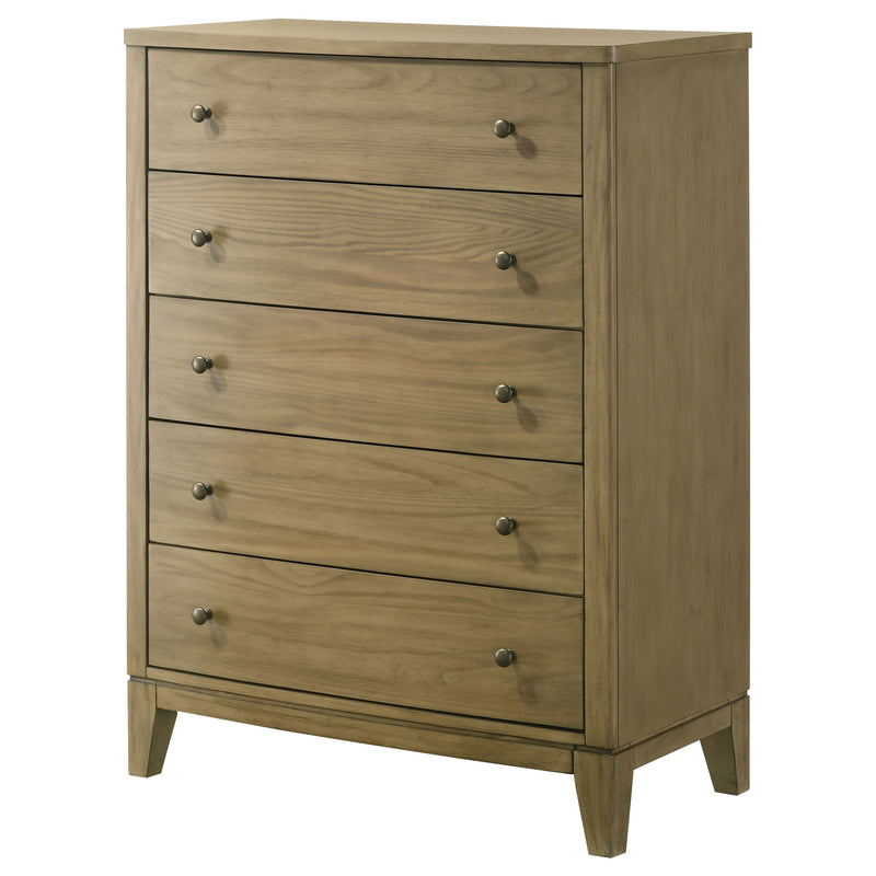 Coaster Furniture Granada Natural Brown 5 Drawer Chest