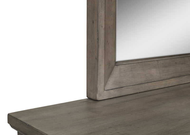 New Classic Furniture Allegra Gray Pewter Mirror