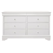 Home Elegance Lana White Dresser And Mirror