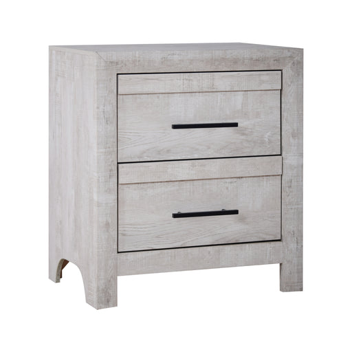 New Classic Furniture Biscayne Driftwood Gray Nightstand