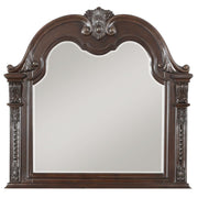 Home Elegance Cavalier Dark Cherry Dresser and Mirror