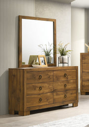 Acme Furniture Hunter Oak Mirror
