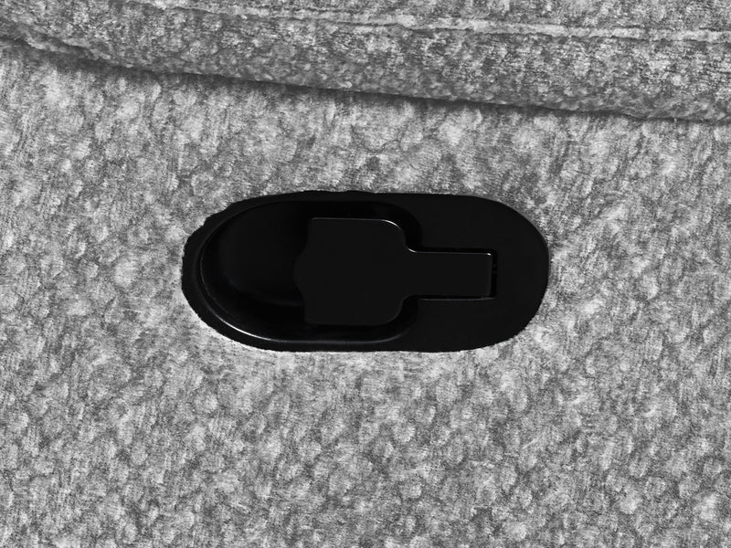 New Classic Furniture Bravo Light Gray Console Loveseat