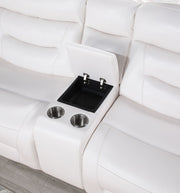 Global Furniture U8522 White Sectional