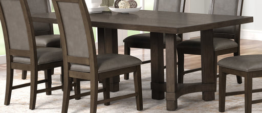 New Classic Furniture Cityscape Brown 5pc Rectangle Dining Room Set DT-4CH