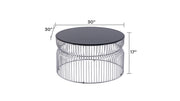 Galaxy Home 901 Gold Coffee Table