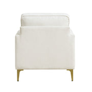 Home Elegance Colette Beige Accent Chair