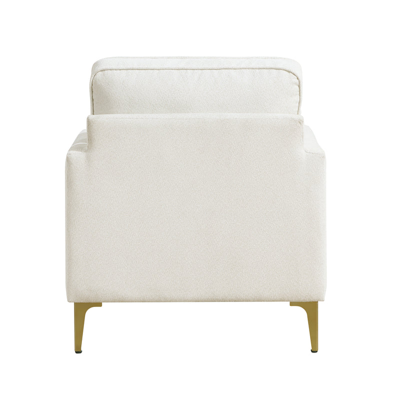 Home Elegance Colette Beige Accent Chair