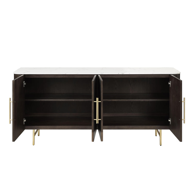 Acme Furniture Clayten White Espresso Server