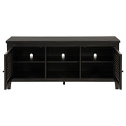 Coaster Furniture Concord Distressed Java Black TV Stand
