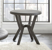 Steve Silver Alamo Gray Round End Table