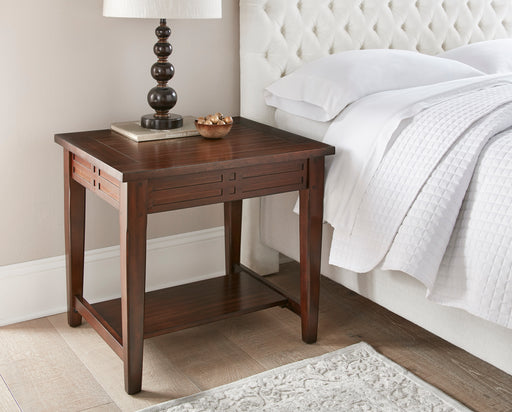 Steve Silver Crestline Cherry End Table