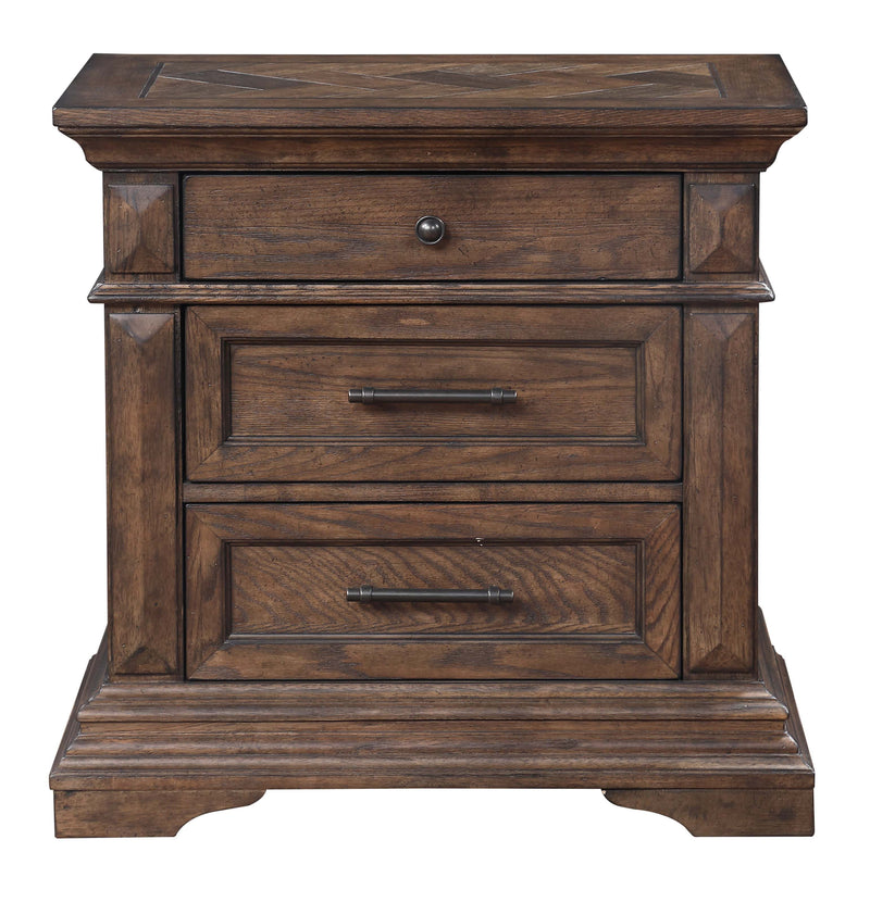 New Classic Furniture Mar Vista Walnut Nightstand