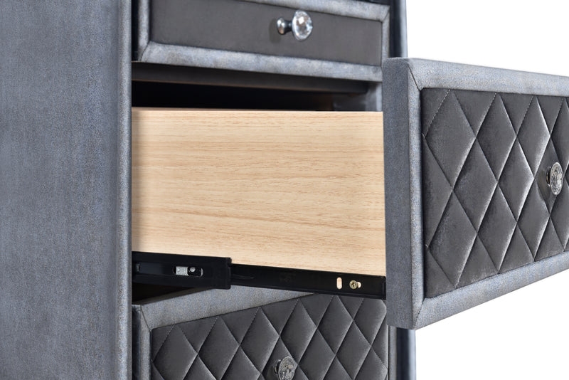 Crown Mark Cameo Night Stand