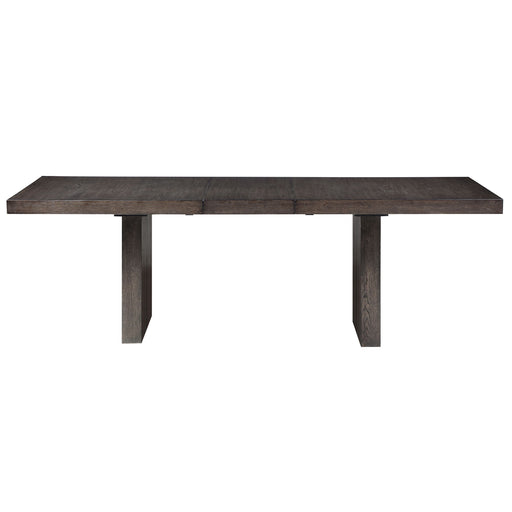 Steve Silver Evan Brown Leaf Dining Table