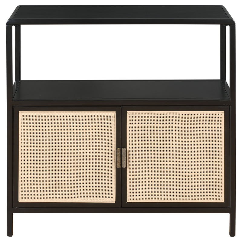 Coaster Furniture Amherst Black 2 Door Accent Cabinet