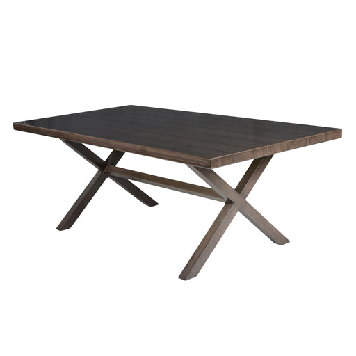 Steve Silver Marina Brown Rectangle Patio Table