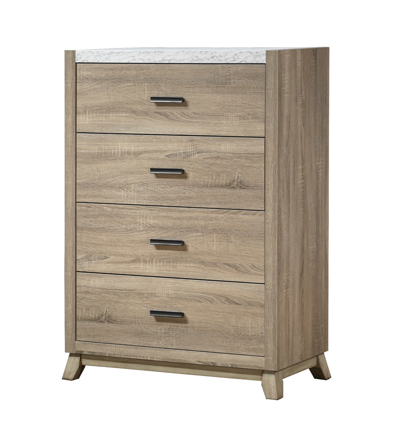 Crown Mark Tilston 5pc Bedroom Set With Queen Bed