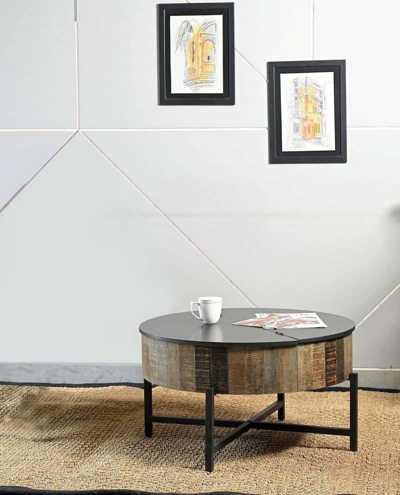 Galaxy Home T1216 Rustic Vintage 3pc Coffee Table Set