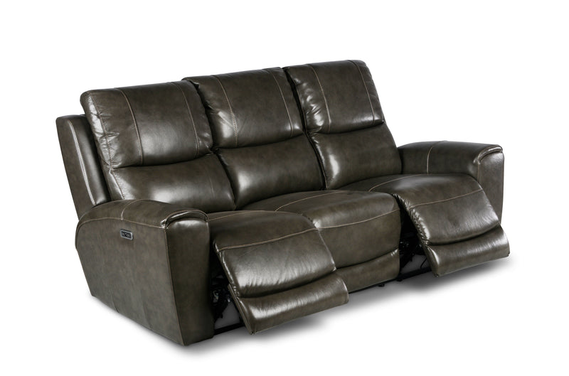 Steve Silver Laurel Grey Power Reclining Sofa