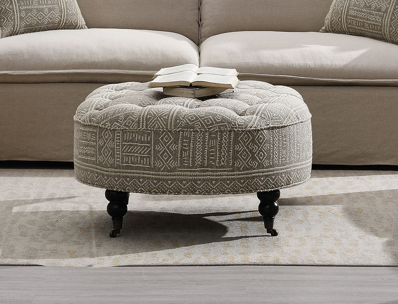 Acme Furniture Upendo Beige Ottoman