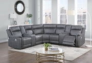 Global Furniture U1797 Greige Sectional