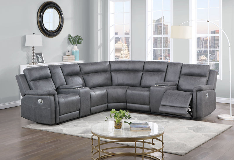 Global Furniture U1797 Greige Sectional