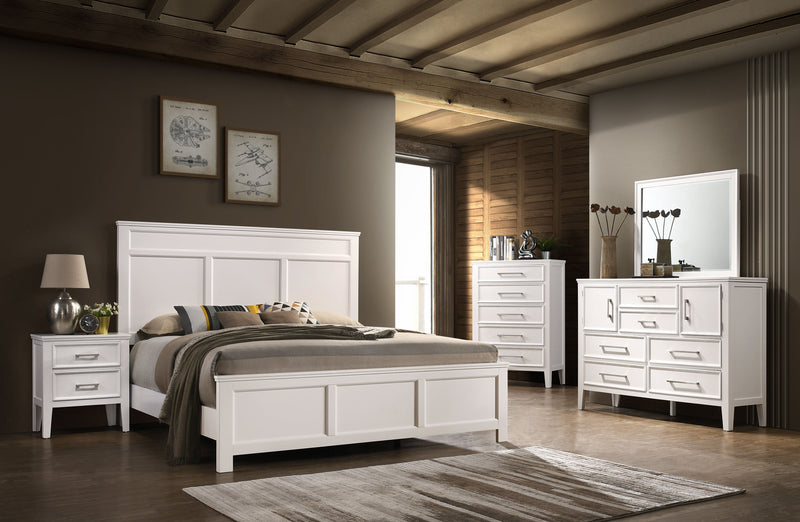 New Classic Furniture Andover White Chest