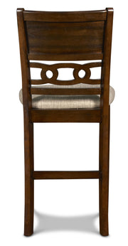 2 New Classic Furniture Gia Gray Counter Height Chairs