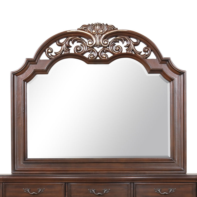 Glory Furniture Lyon Cherry Mirror
