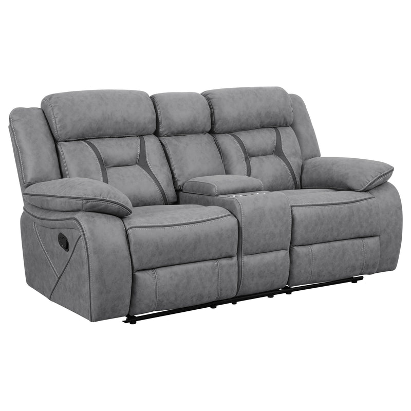 Coaster Furniture Higgins Grey 2pc Living Room Set
