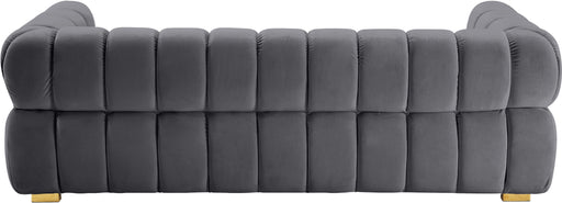 Meridian Furniture Gwen Green Velvet Sofa